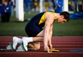 Sprinter haben kurze Fersenbeine