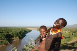 Land unter am Omo