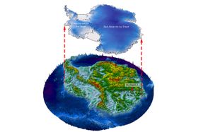 Antarktis war einst von Flüssen durchzogen