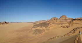 Fische in der Sahara