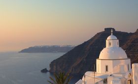 Historischer Unterwasser-Vulkanausbruch bei Santorini