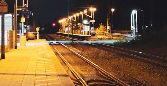 Lampenwechsel an Bahnhöfen schont Insekten