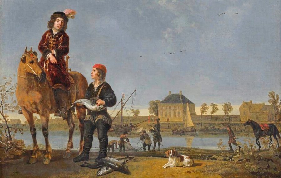Equestrian_Portrait_of_Pieter_de_Roovere_(1602-1652).

Pieter_de_Roovere,_Lord_of_Hardinxveld,_is_sitting_high_on_his_ho